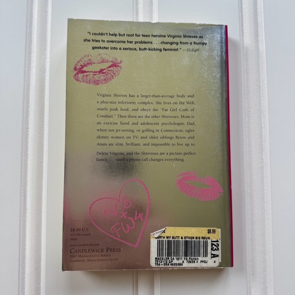 The Earth, My Butt, and Other Big Round Things Paperback Book | Carolyn Mackler - Picture 2 of 6